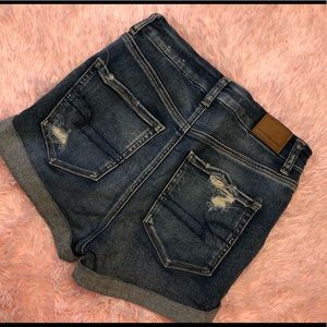 American Eagle next level stretch curvy high-rise Shortie never worn